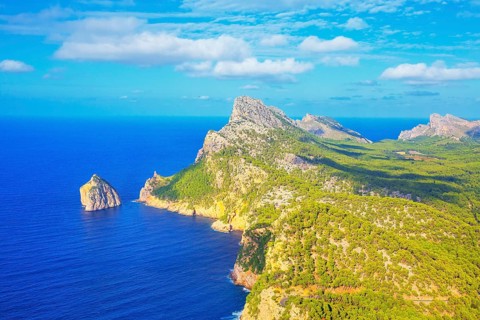 Formentor cape, Mallorca, Balearic Islands, Spain, Europe