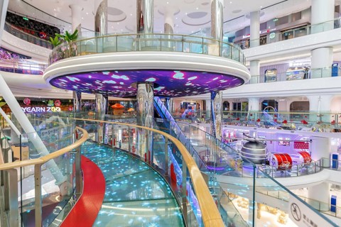 Shenzhen Longgang Wanda Plaza Shopping Mall Shopping centre in Shenzhen, China, Asia