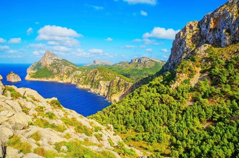 Formentor cape, Mallorca, Balearic Islands, Spain, Europe