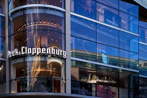 Peek & Cloppenburg, Department shop chain, Logo, Königsstraße, Stuttgart, Baden-Württemberg,
