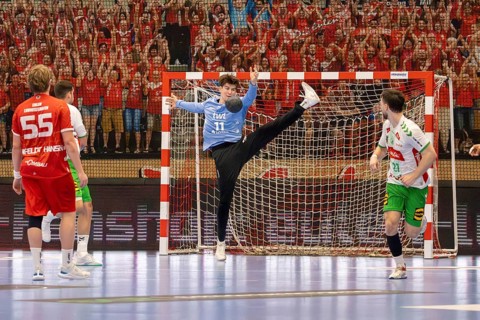 17.05.2024, 2nd HBL (German Handball League), Matchday 32: Eulen Ludwigshafen against GWD Minden