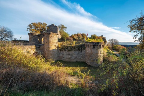 Altenstein Castle, Haßberge nature park Park, near Maroldsweisach, Lower Franconia, Bavaria,