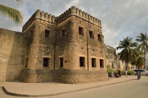 Old fort, Stone Town, Zanzibar City, Zanzibar, Tanzania, Africa