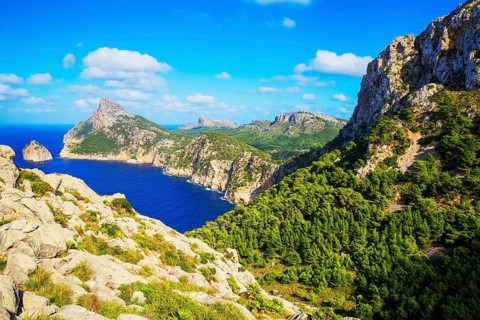 Formentor cape, Mallorca, Balearic Islands, Spain, Europe