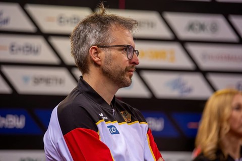 EnBW DTB-Pokal Stuttgart 2025, Mixed Cup***Picture: Gerben Wiersma, woman's head coach