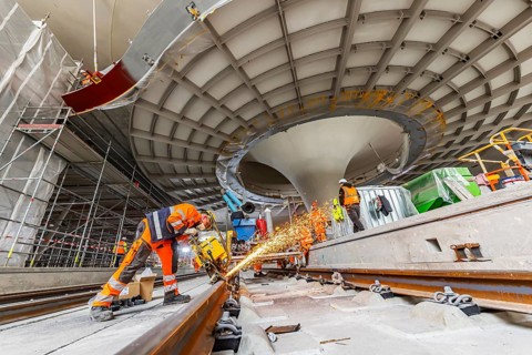 Preparations are underway for the Stuttgart 21 open construction site days, where interested
