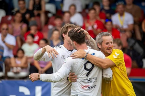 Fistball: TSV Pfungstadt against Union Tigers Vöcklabruck (IFA 2024 Fistball World Tour Finals