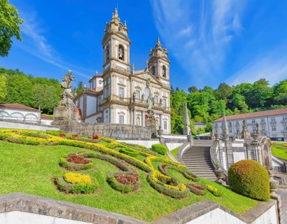 Bom Jesus do Monte santuary, Braga, Minho Province, Portugal, Europe