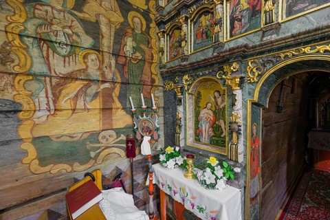 Since 7 July 2008, the wooden Greek-Catholic church of St. Nicholas in Bodružal, Slovakia, is a