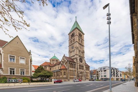 Church of the Holy Spirit in Schultesstraße in Schweinfurt, Germany, Europe