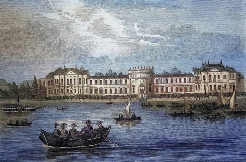 Biebrich Castle was the baroque residence of the princes and later dukes of Nassau on the banks of