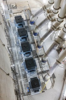 Oberhausen, Ruhr area, North Rhine-Westphalia, Germany - Emscher conversion, new Emscher AKE sewer,