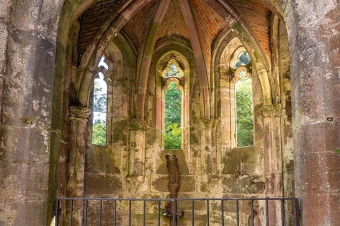The ruins of Allerheiligen Abbey near Oppenau, Black Forest, Baden-Württemberg, Germany, Europe