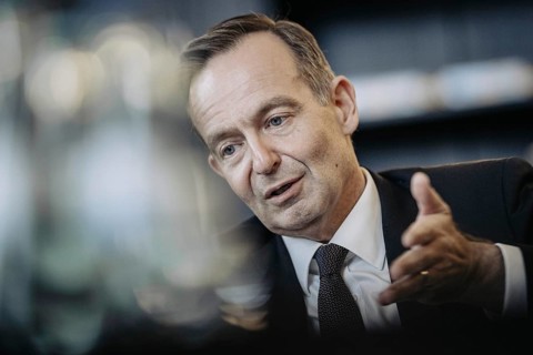 Volker Wissing (FDP), Federal Minister of Transport and Digital Affairs, recorded during an