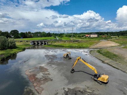Dortmund / Castrop-Rauxel, North Rhine-Westphalia, Germany, river renaturalisation, renaturation of