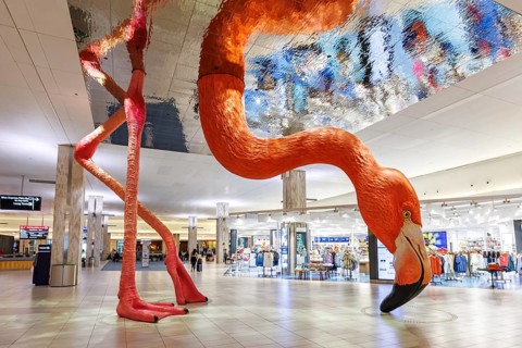 Terminal at Tampa Airport, USA, North America