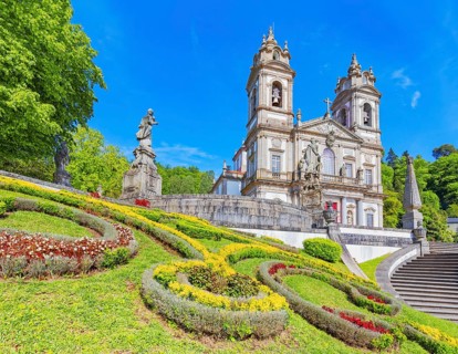 Bom Jesus do Monte santuary, Braga, Minho Province, Portugal, Europe