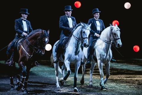 Cavalluna, horse show in the Uber Arena, Berlin, 11.01.2025