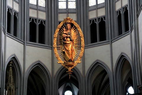 Radiant Madonna (around 1530), Altenberg Cathedral, Bergischer Dom, former monastery church of
