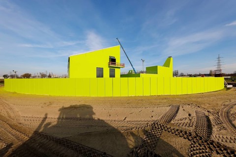 25.11.2020, Oberhausen, Ruhr area, North Rhine-Westphalia, Germany - Emscher conversion, new