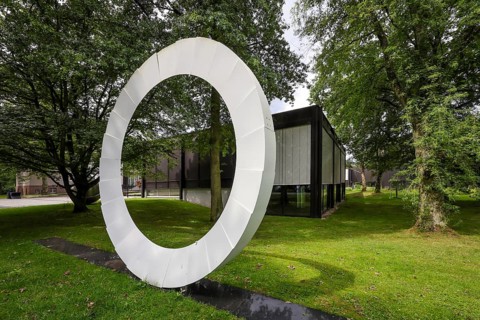 Bottrop, North Rhine-Westphalia, Germany, Josef Albers Museum Quadrat im Stadtgarten Bottrop, in