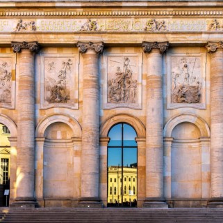 St Hedwig's Cathedral, Catholic Episcopal Church, Bebelplatz Berlin, Germany, Europe