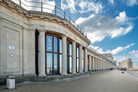 KAAP art centre, arts center at the Royal Galleries, Koninklijke Gaanderijen in seaside resort