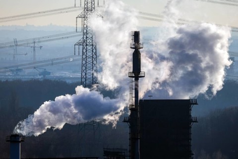 Bottrop, North Rhine-Westphalia, Germany, The Prosper coking plant is one of three operating coking