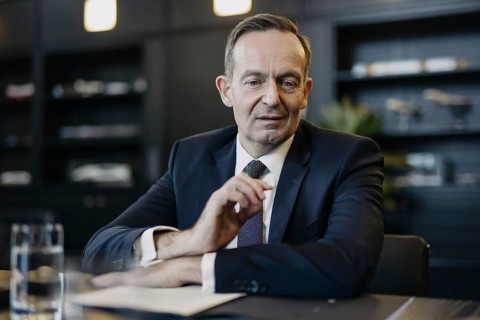 Volker Wissing (FDP), Federal Minister of Transport and Digital Affairs, recorded during an