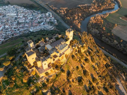 The impressive eighth-century Moorish castle of Almodóvar del Río perches high above the
