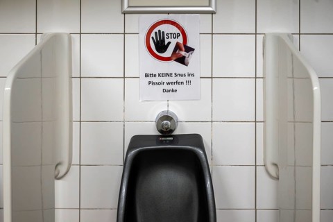 Pissoir Stop Glue Snus