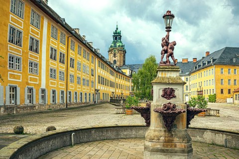Thuringian State Museum Heidecksburg in Rudolstadt, Thuringia, Germany, Europe
