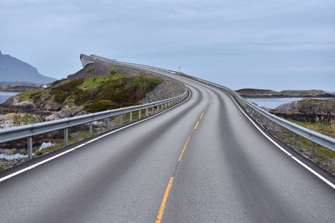 The Atlantic Road, country road in Norway