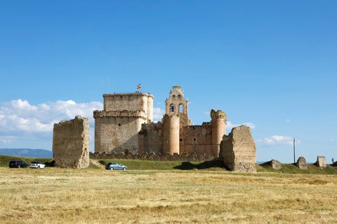 Castle of Turegano, Province of Segovia, Castile and Leon, Spain, Europe