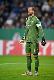 Goalkeeper Oliver Baumann TSG 1899 Hoffenheim (01) DFB Cup, PreZero Arena, Sinsheim,