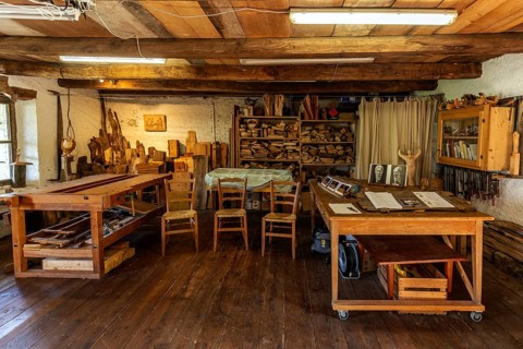 Museum, mountain village of Rasa, Centovalli, Canton Ticino, Switzerland, Europe