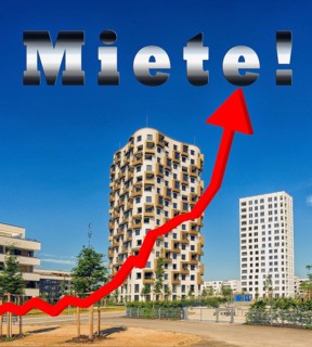 Symbolic image, rent, rent increase, rent rising, housing shortage, housing shortage, housing
