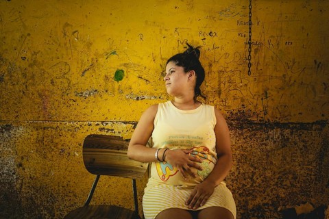 Rosalba, 18 years old, was recruited into prostitution at 14, last year she became pregnant, she is