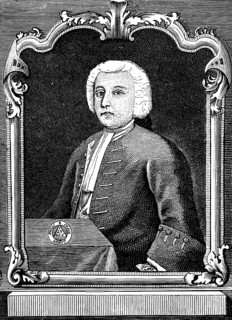 Christoph Gottlieb Schröter (1699 Hohenstein, 1782 Nordhausen) portrait, organist, composer and