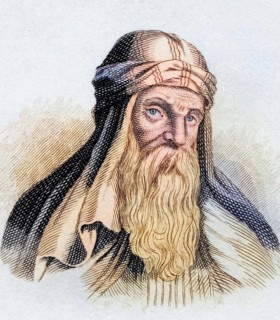 Basil of Caesarea, also known as Basil the Great, born 330, died 379. Bishop of Caesarea Mazaca in