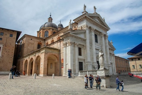 Urbino Cathedral is a Roman Catholic cathedral in the city of Urbino, dedicated to the Assumption