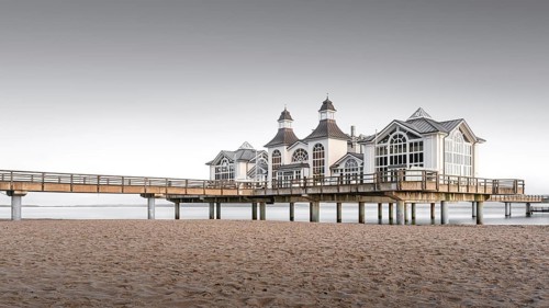 Seebrücke, Ostseebad Sellin, Island of Rügen, Mecklenburg-Vorpommern, Germany, Europe