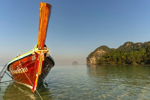 Sunrise at Charlie Beach, Koh Mook Island, Andaman Sea, Thailand, Southeast Asia, Asia