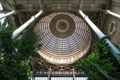 Dome, Ny Carlsberg Glyptotek or New Carlsberg Glyptothek, art museum for sculpture and painting,