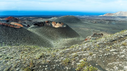 2016, Timanfaya National Park, Lanzarote, Fire Mountains of Timanfaya National Park, Montanas del