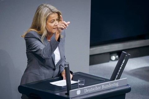 Mechthilde Wittmann, CDU/CSU, recorded during a speech on the topic of internal security in the