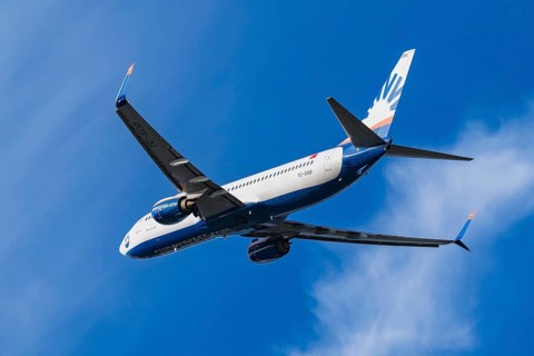 Aircraft SunExpress, TC-SOD, Boeing 737-800