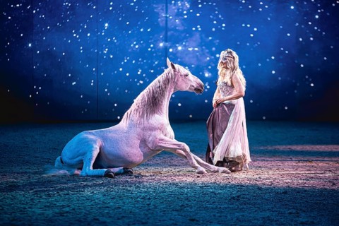 Cavalluna, horse show in the Uber Arena, Berlin, 11.01.2025