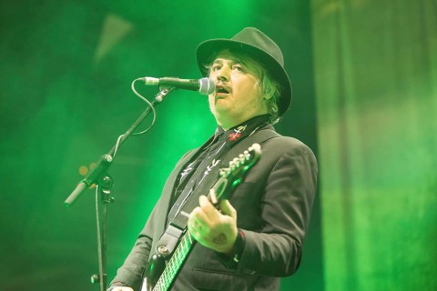 Pete Doherty, singer of The Libertines live on European Tour 2025 at the Columbiahalle in Berlin on