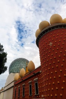 Torre Gorgot, also known as Torre Galatea, Dali Theatre-Museum in Figueres, surrealist object,